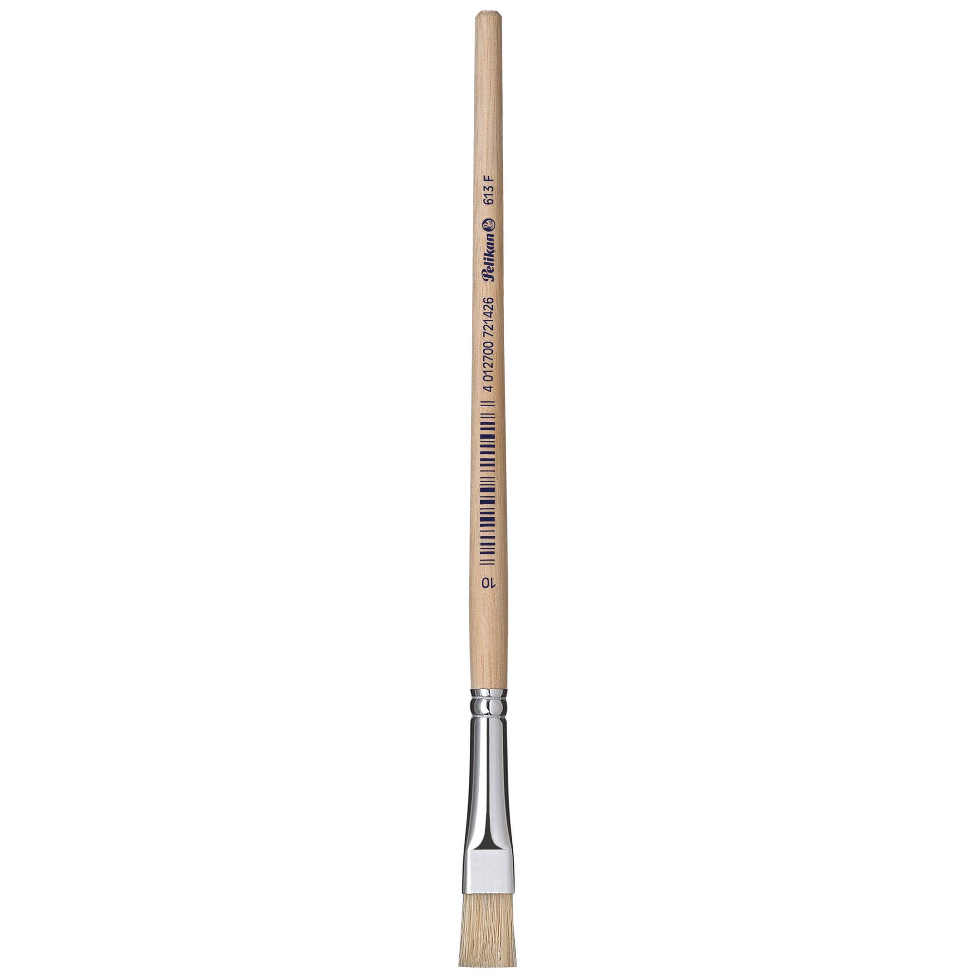Pelikan Pinsel S 613F 721407 Größe 6 Borsten natur