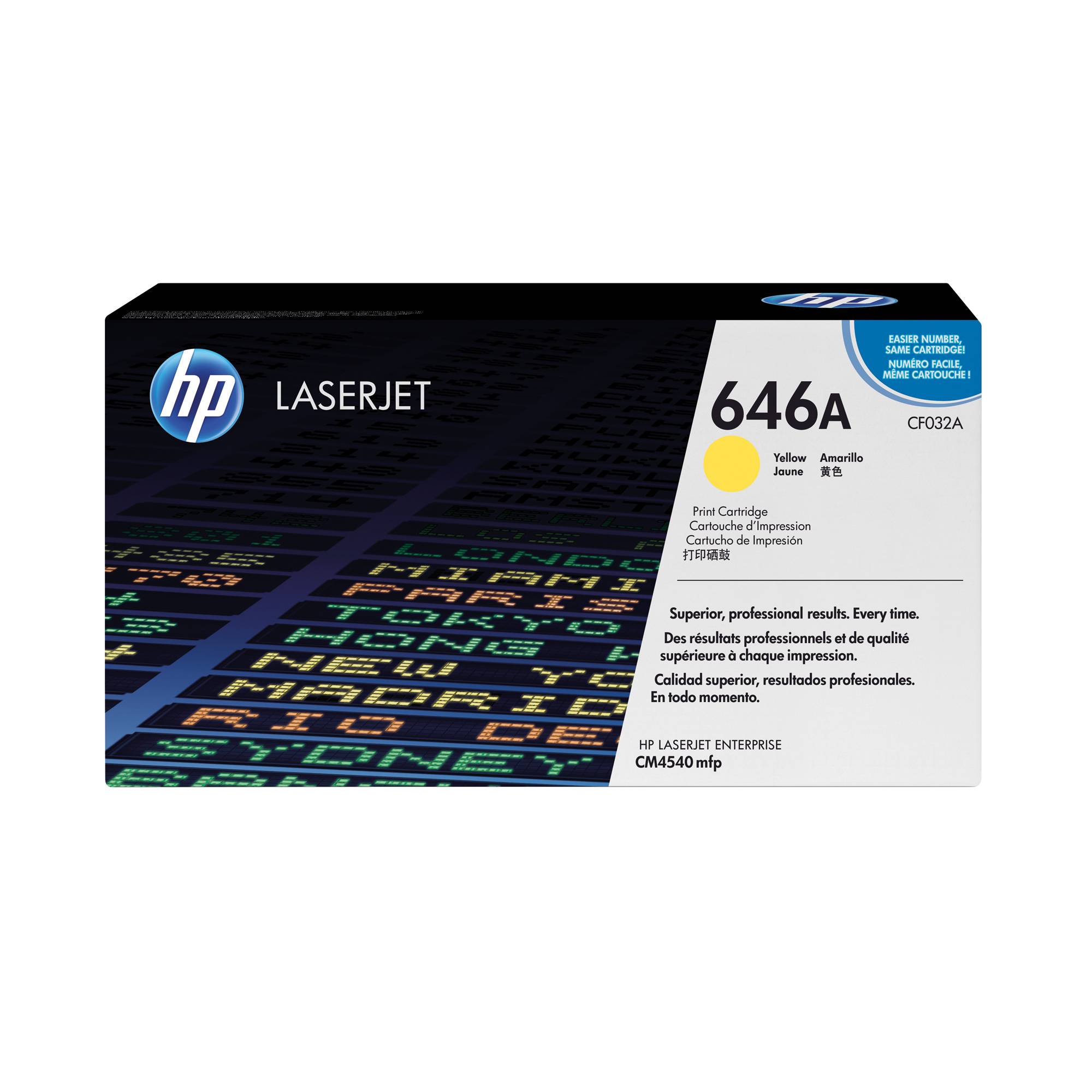 HP Toner 646A Original Gelb 12500 Seiten CF032A