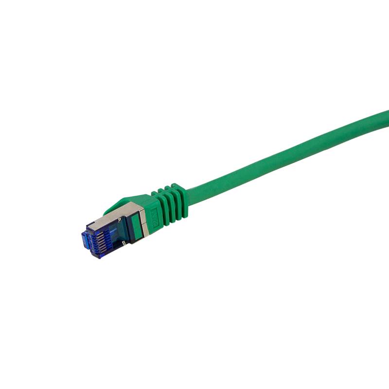 LogiLink C6A075S RJ45 CAT 6a S/FTP 5.00 m Grün 1 St.