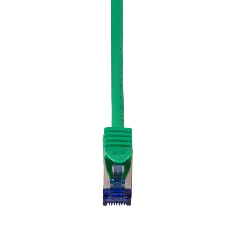 LogiLink C6A075S RJ45 CAT 6a S/FTP 5.00 m Grün 1 St.