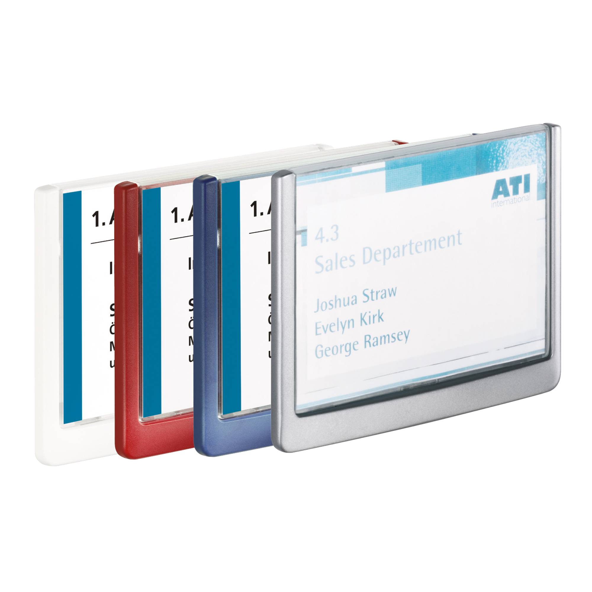 Durable Türschild CLICK SIGN - 4861 (B x H) 149 mm x 105.5 mm Graphit 486137