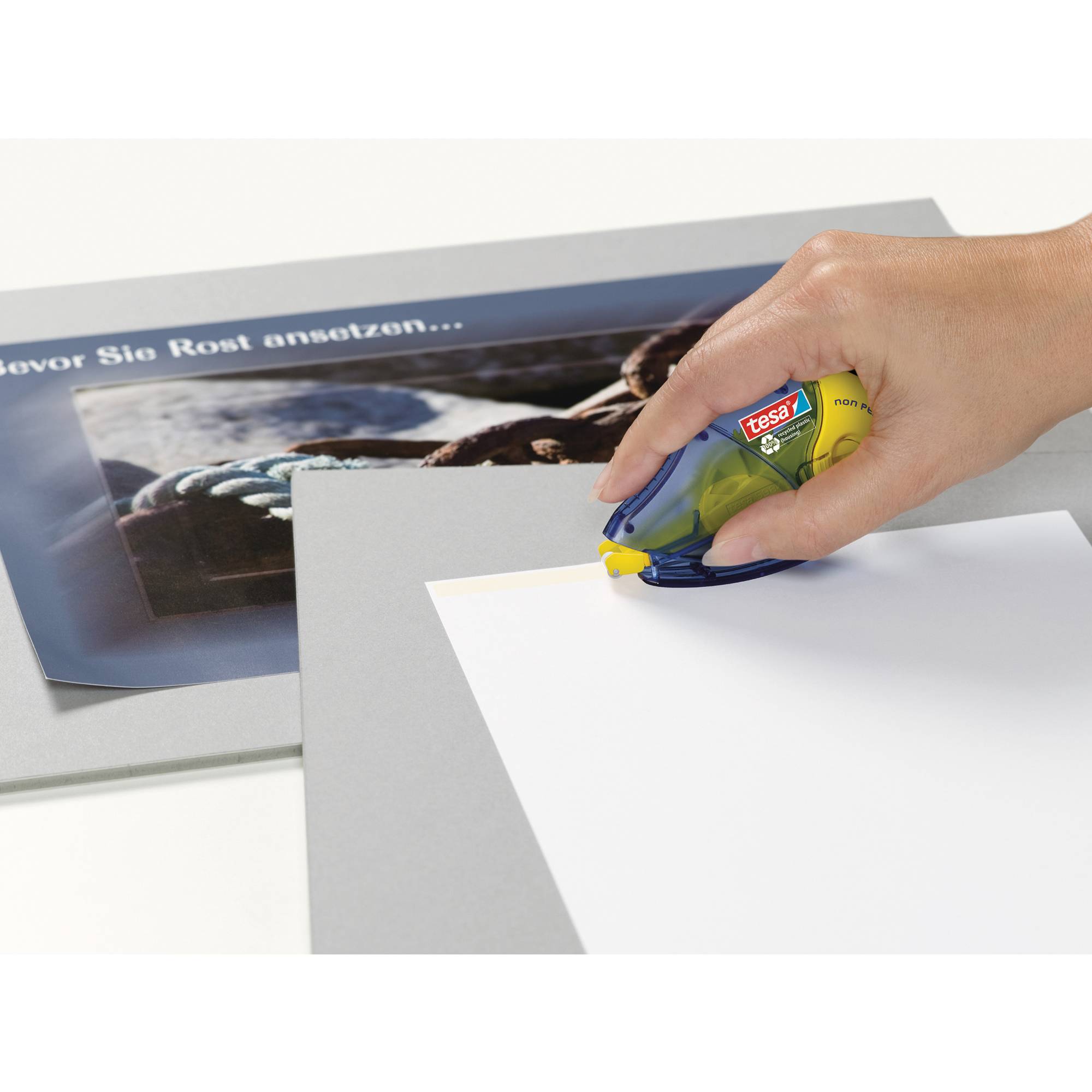 tesa Kleberoller ecoLogo® ablösbar, nachfüllbar