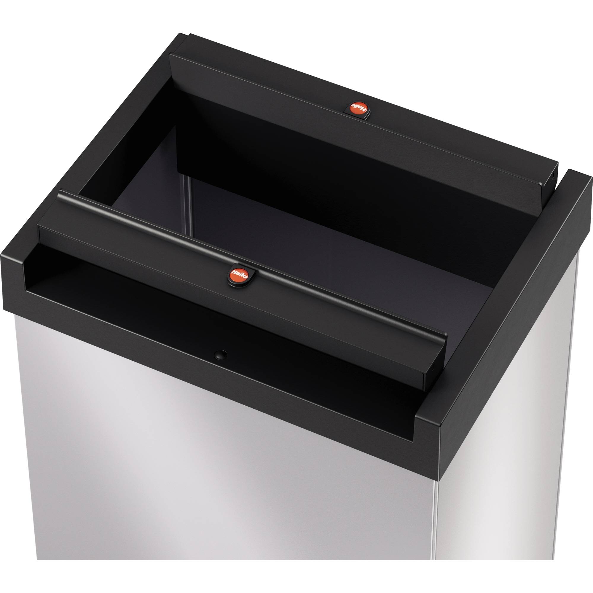 Hailo Abfalleimer Big-Box Swing L 0840-121 35l silber