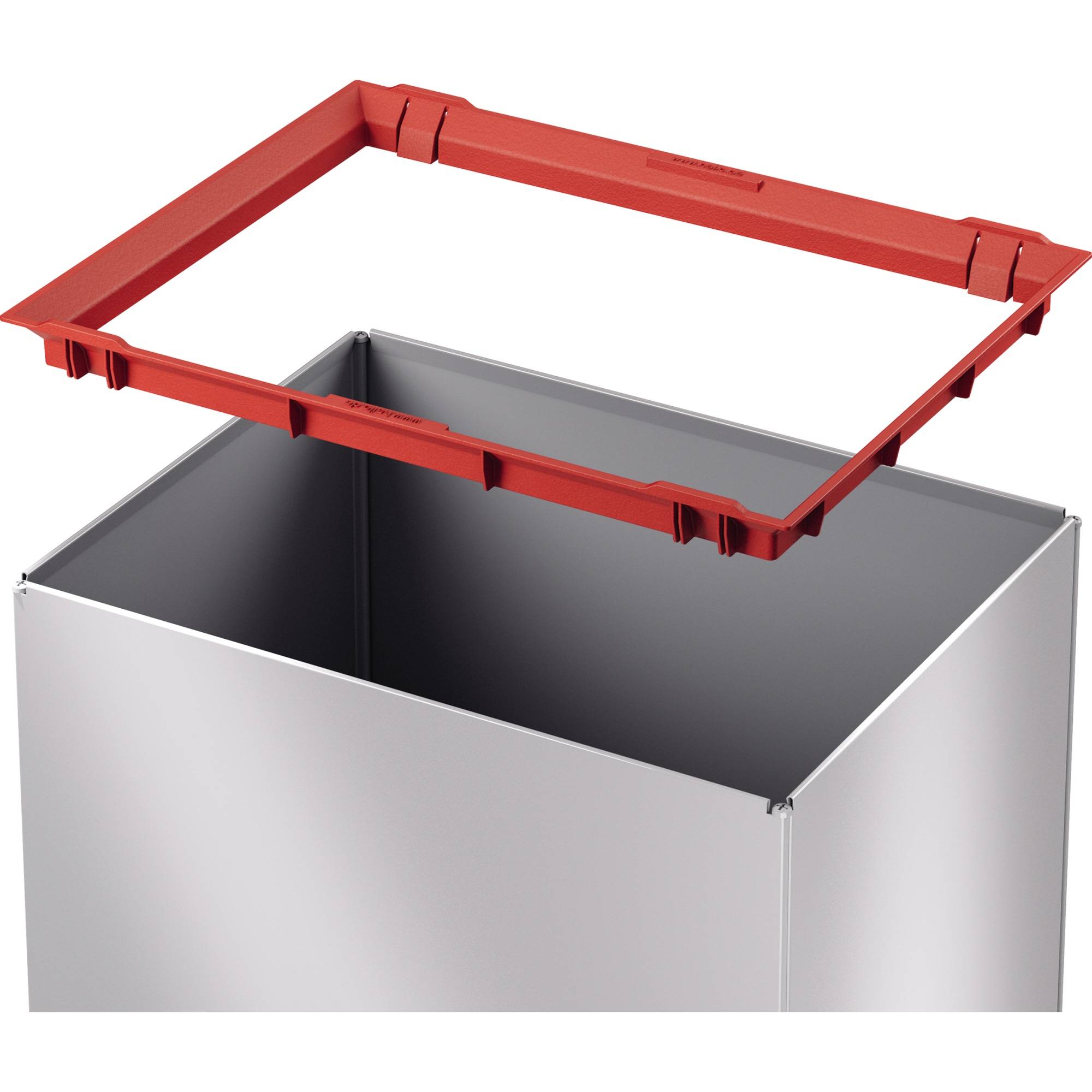 Hailo Abfalleimer Big-Box Swing L 0840-121 35l silber