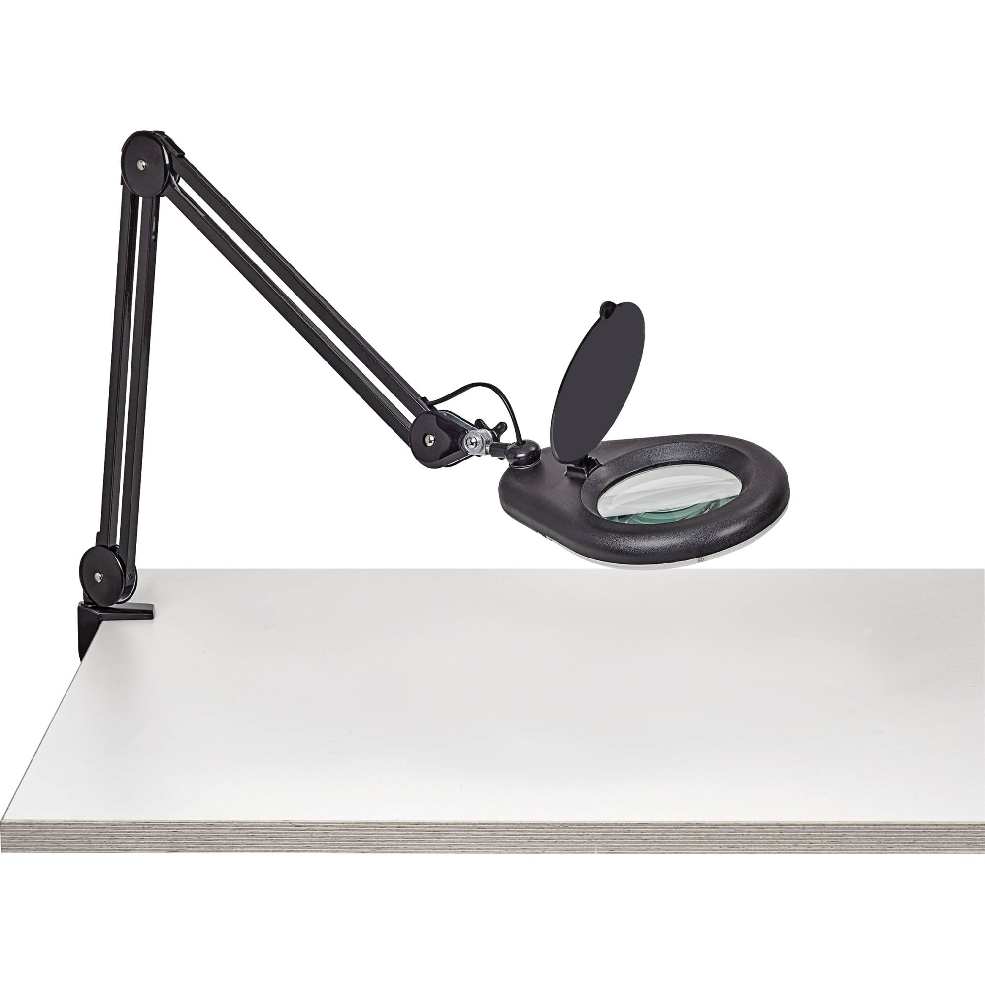 Maul 8263490 LED-Lupenleuchte mit Klemmfuß MAULviso 1.75 x 127 mm 2021 Energieeffizienzklasse E (A - G)