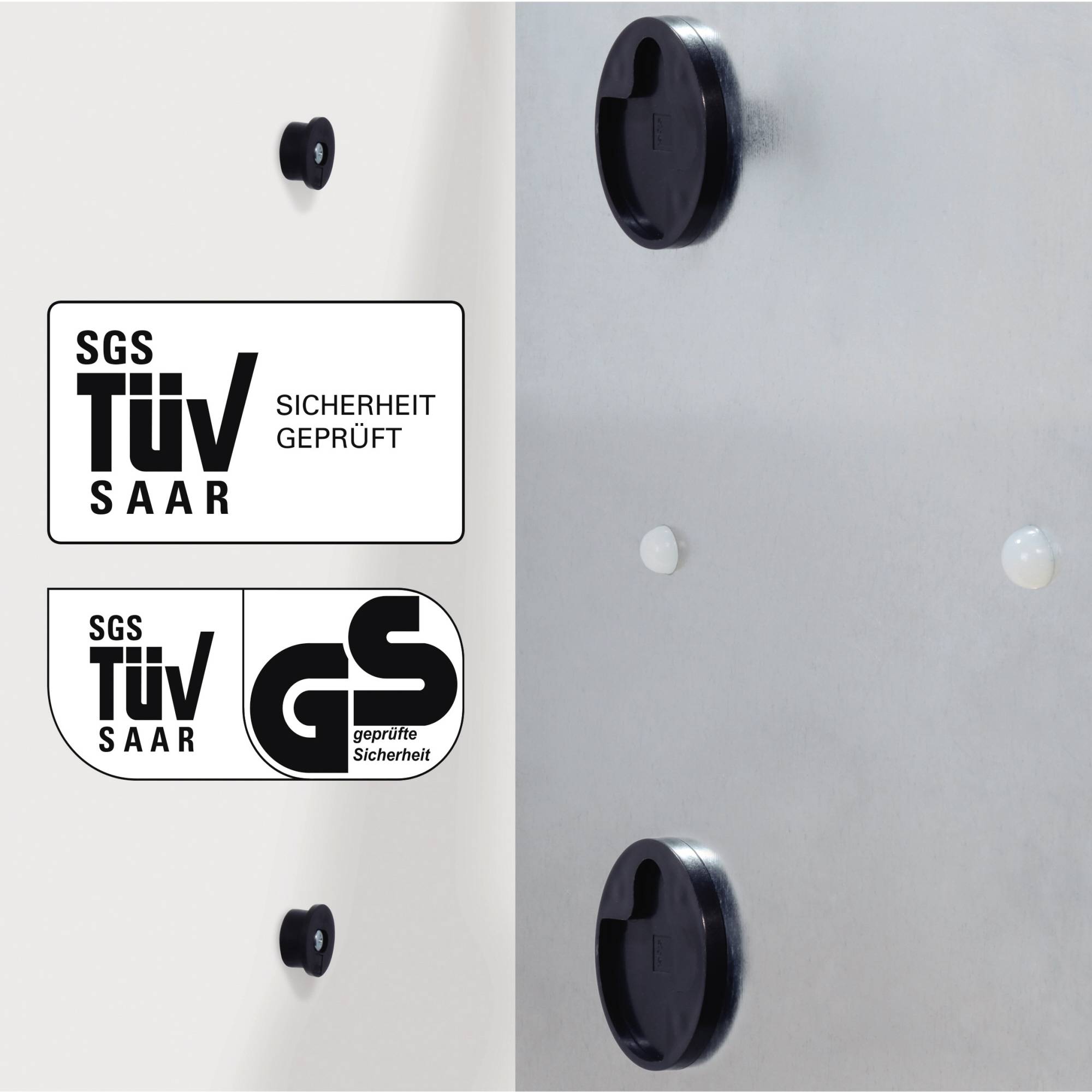 SIGEL Magnetboard Artverum GL120 60x40cm Glas schwarz