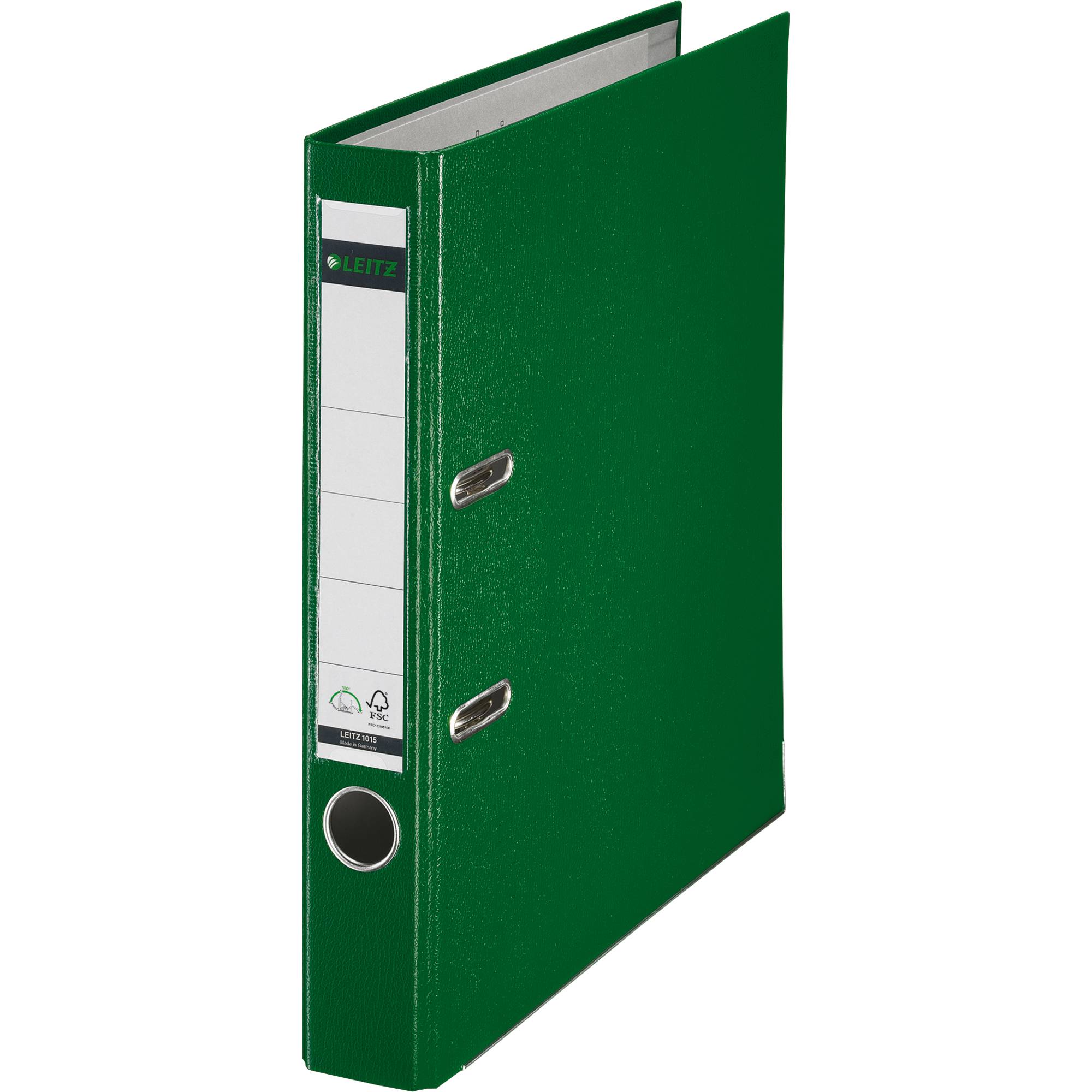 Leitz Ordner 1015 DIN A4 Rückenbreite: 52 mm Grün 2 Bügel 10155055