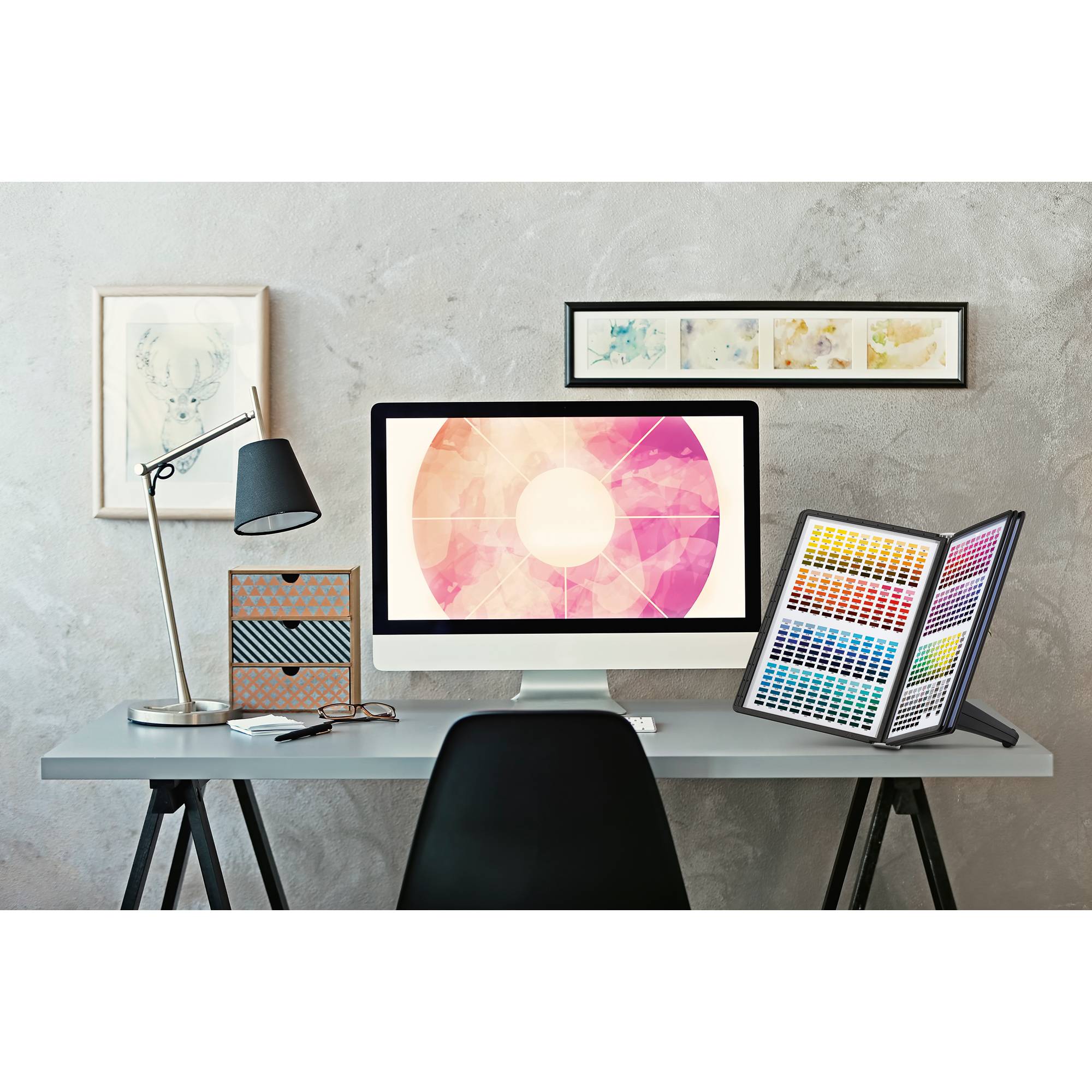 DURABLE Sichttafelständer SHERPA Soho 5 554001 DIN A4 schwarz