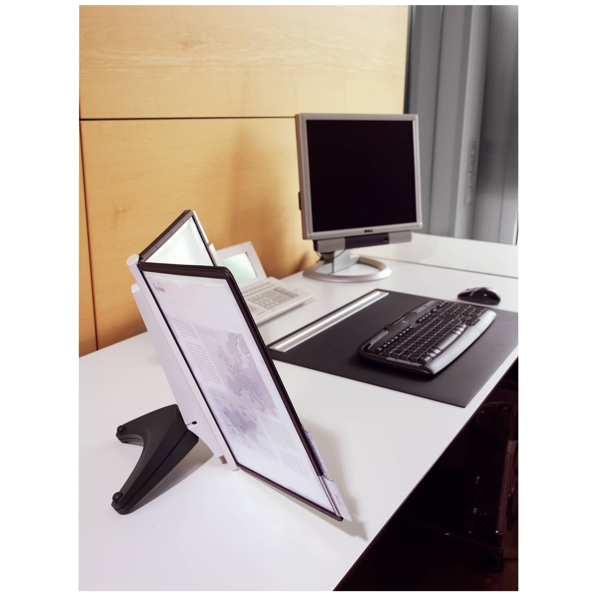 DURABLE Sichttafelständer SHERPA Soho 5 554001 DIN A4 schwarz