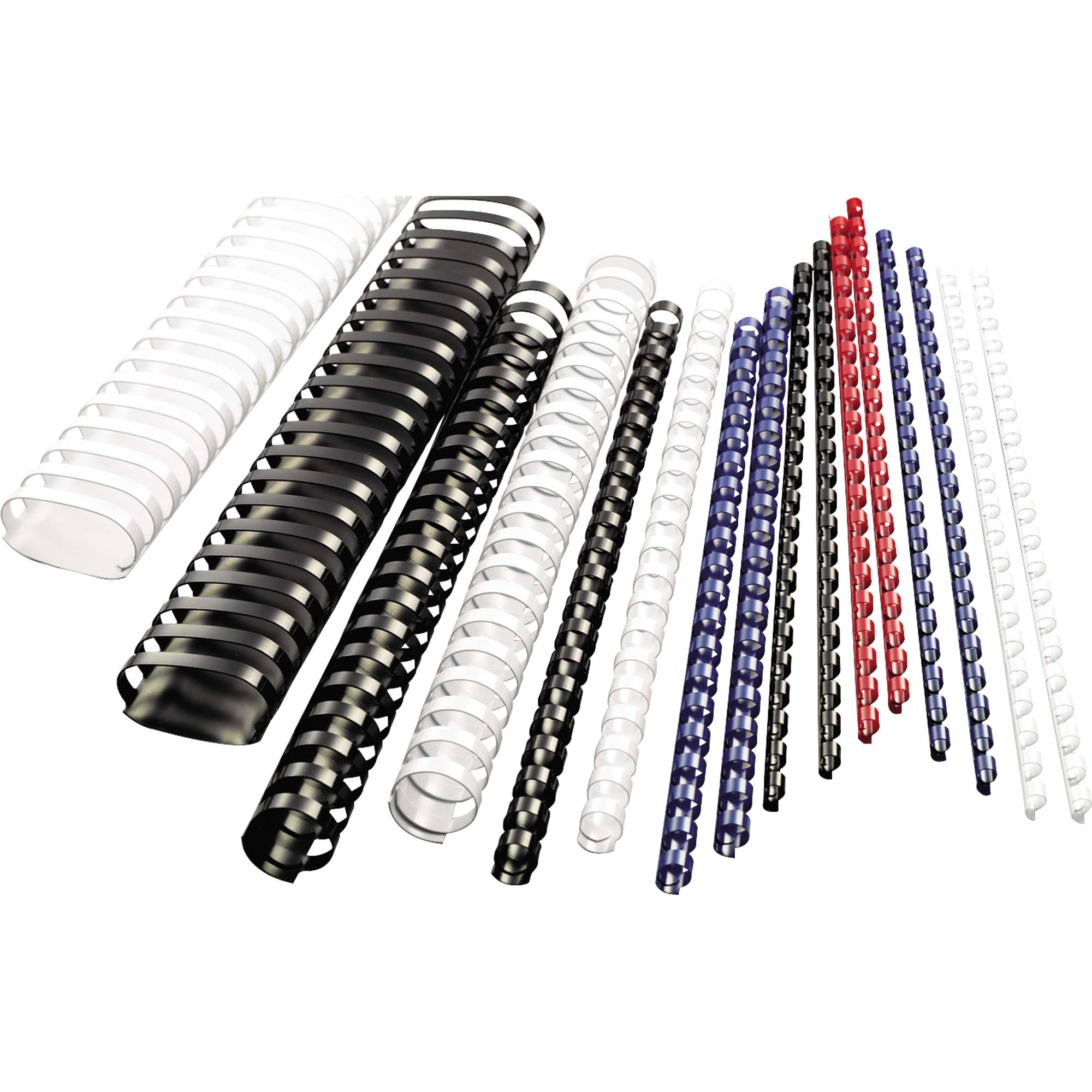 GBC Plastikbinderücken 4028234 DIN A4 8mm blau 100 St./Pack.