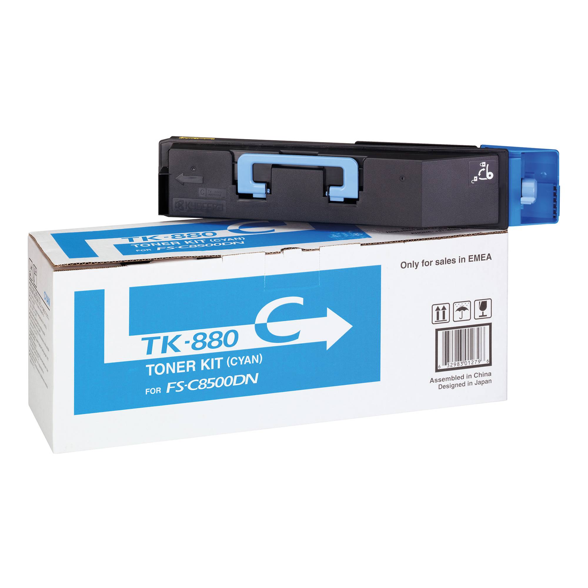 Kyocera TK 880C - Cyan - Original - Tonerpatrone