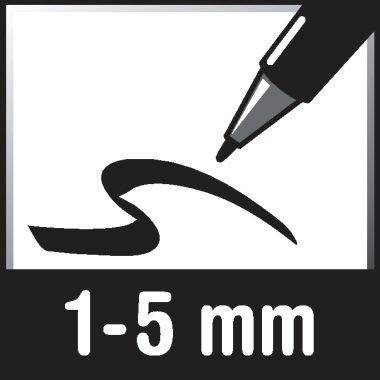 Faber-Castell Textmarker TEXTLINER 48 154815 1-5mm orange