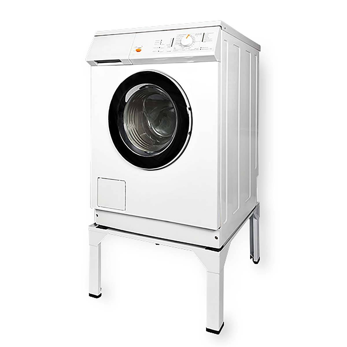 Nedis Ständer für Waschmaschine und Trockner | WAST111WT | Weiss