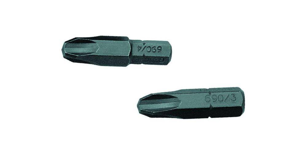 GEDORE 690 2 S-010 Schraubendreherbit 1/4", Vorteilspack 10-teilig,