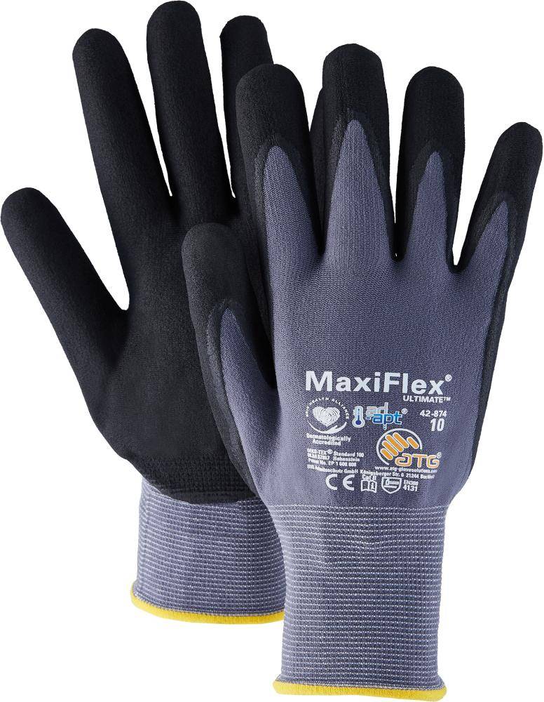 Handschuh MaxiFlex Ultimate AD-APT, Gr. 10