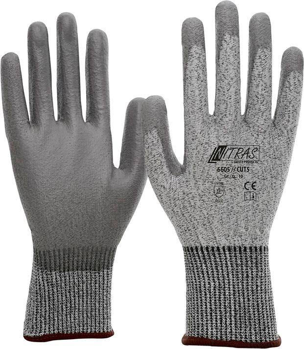 Schnittschutzhandschuh, Nitras Cut 5, Gr.L Nitras