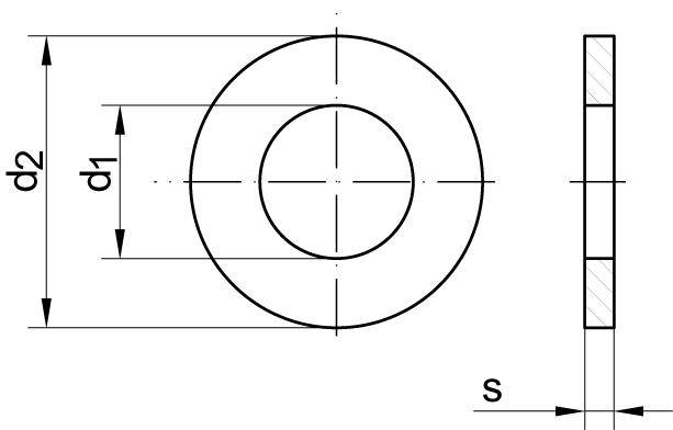DIN 125 ST galZn A 15 KP E-NORMpro