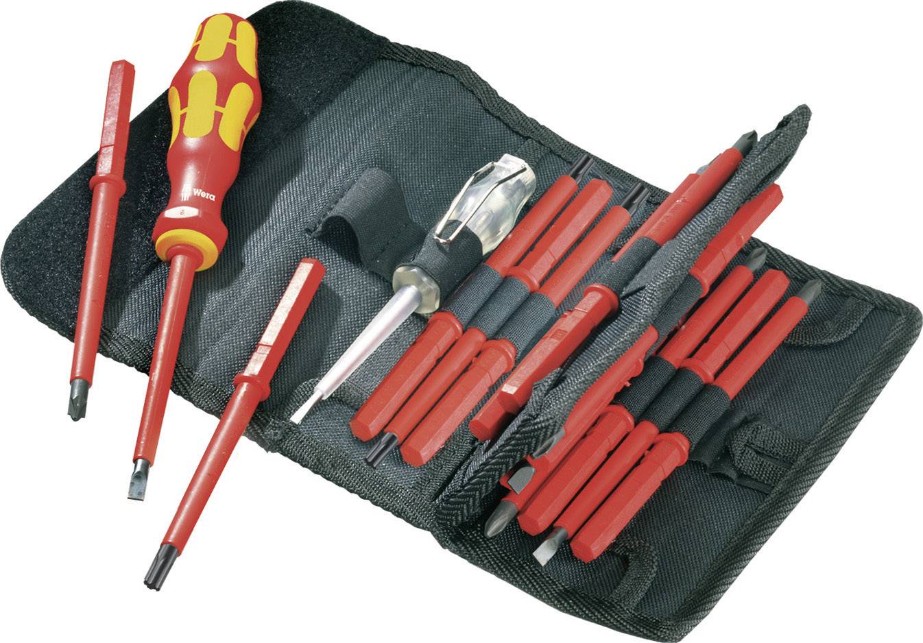 Wera 05100023001 VDE Lots De Lames De Rechange 14 Pièces Vis à Fente, Cruciforme
