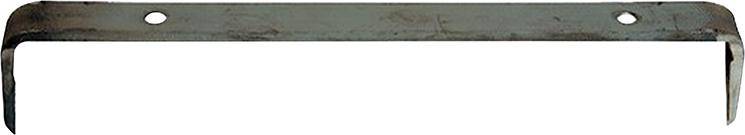 Bauklammer 250 mm, blank 250 x 26 x 5