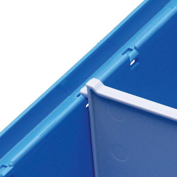 Quertrennsteg / Divider ProfiPlus Divider 2/2L grau PS VE=4 Stück