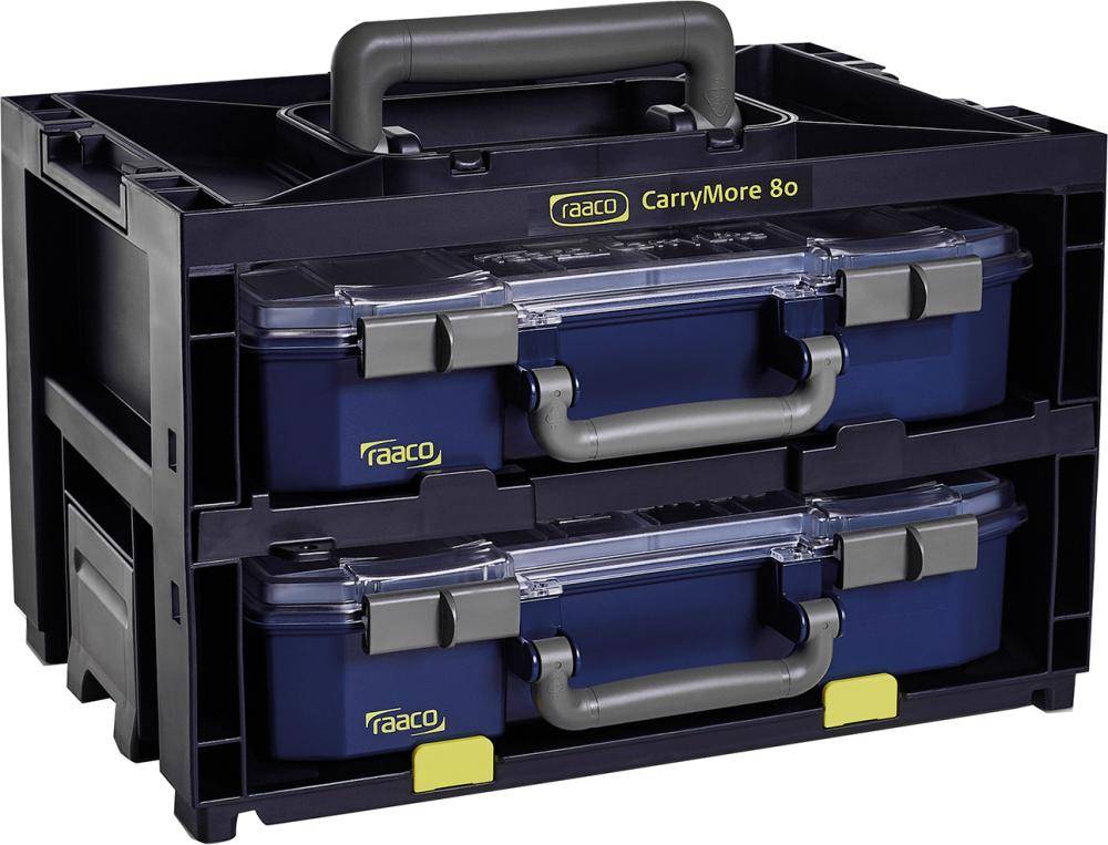 CarryMore 80x2 mit 2 CL 80 4x8-9 Farbe: schwarz