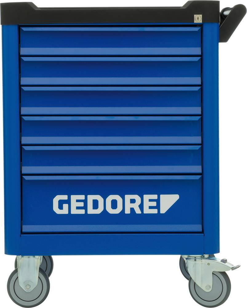 Gedore 3100707 Werkstattwagen Stahlblech Herstellerfarbe: Blau
