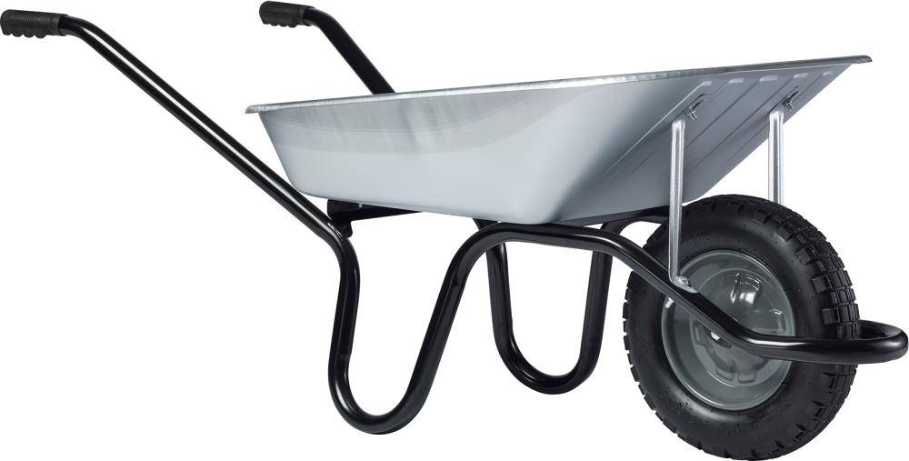 Schubkarre AKTIV SOFT 90 verz Mulde