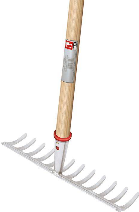 Gartenrechen m. Stiel 14ZArbeitsbreite 360 mm