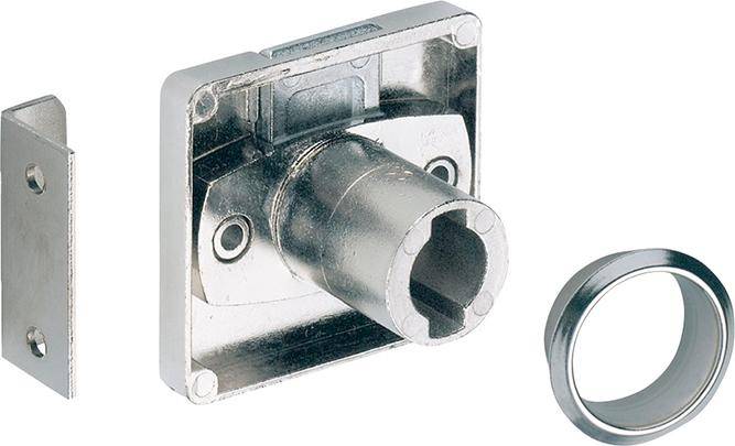 Riegelschloss vernickelt