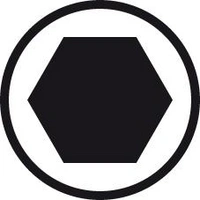 Bit zähhart 1/4" DIN3126 C6,3 Innensechskant 5x25mm 10er Pack FORTIS Bit zähhart 1/4" DIN3126 C6,3 Innensechskant 5x25mm 10er Pack FORTIS