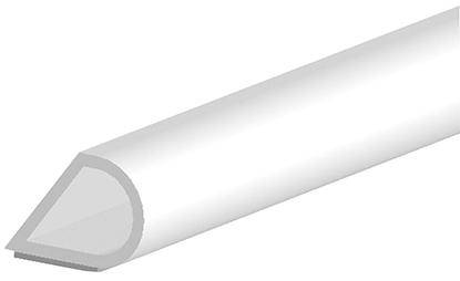 FF-Türanschlagdicht. 25m Tropfendicht.232 selbstklSI br, Br 9,5mm x H 6,5mmSilikon