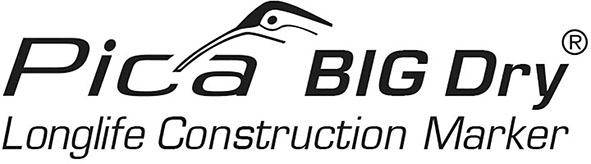 Zimmermanns-Bleistift BIGDry Graphit FOR ALL Pica