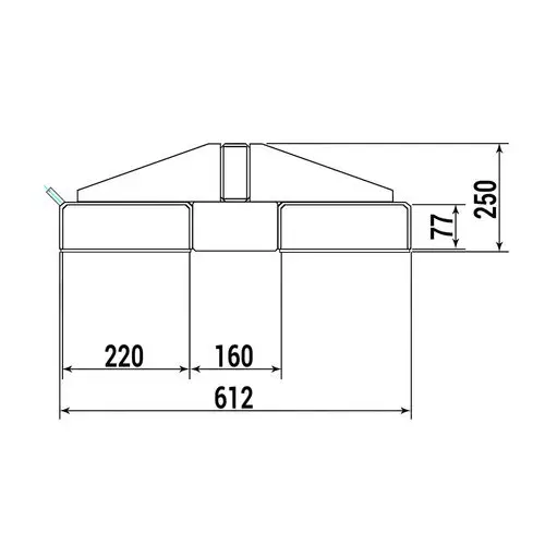 Lastarm, 2400 mm, Traglast 500 - 5000 kg, grau Lastarm, 2400 mm, Traglast 500 - 5000 kg, grau