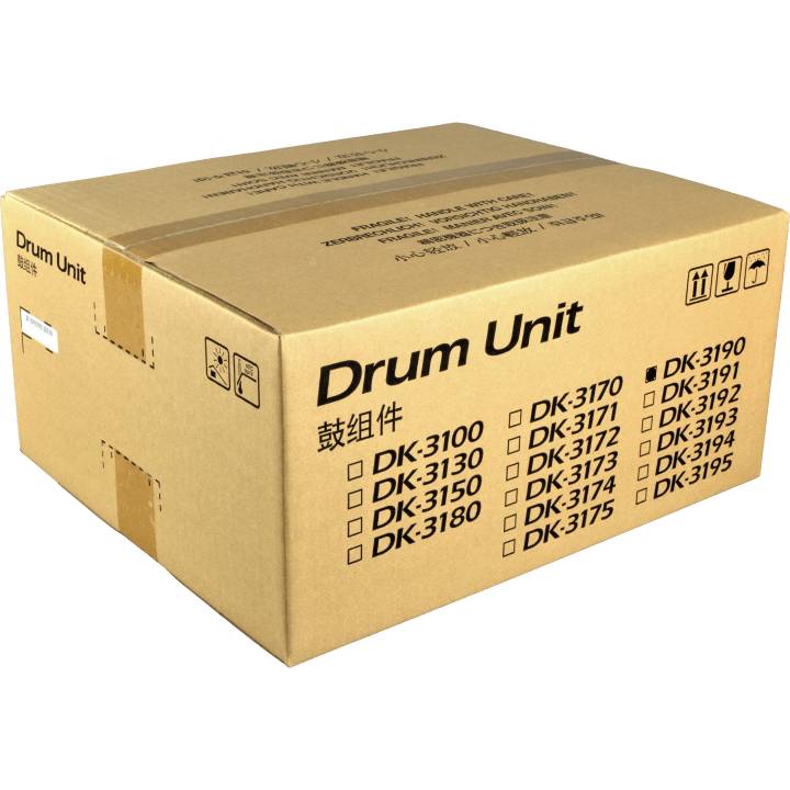KYOCERA DK3190, Original, Kyocera, ECOSYS M3145dn ECOSYS M3655idn ECOSYS P3055dn ECOSYS M3660idn, 1 Stück(e), 500000 Sei