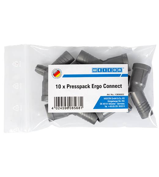 WEICON Ergo-Connect für Presspack | ergonomischer Multifunktionsaufsatz für ermüdungsfreies Arbeiten