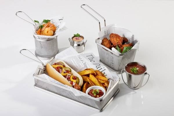 APS Servier-Frittierkorb Ø 9 cm, H: 8,5 cm, Griff 9 cm