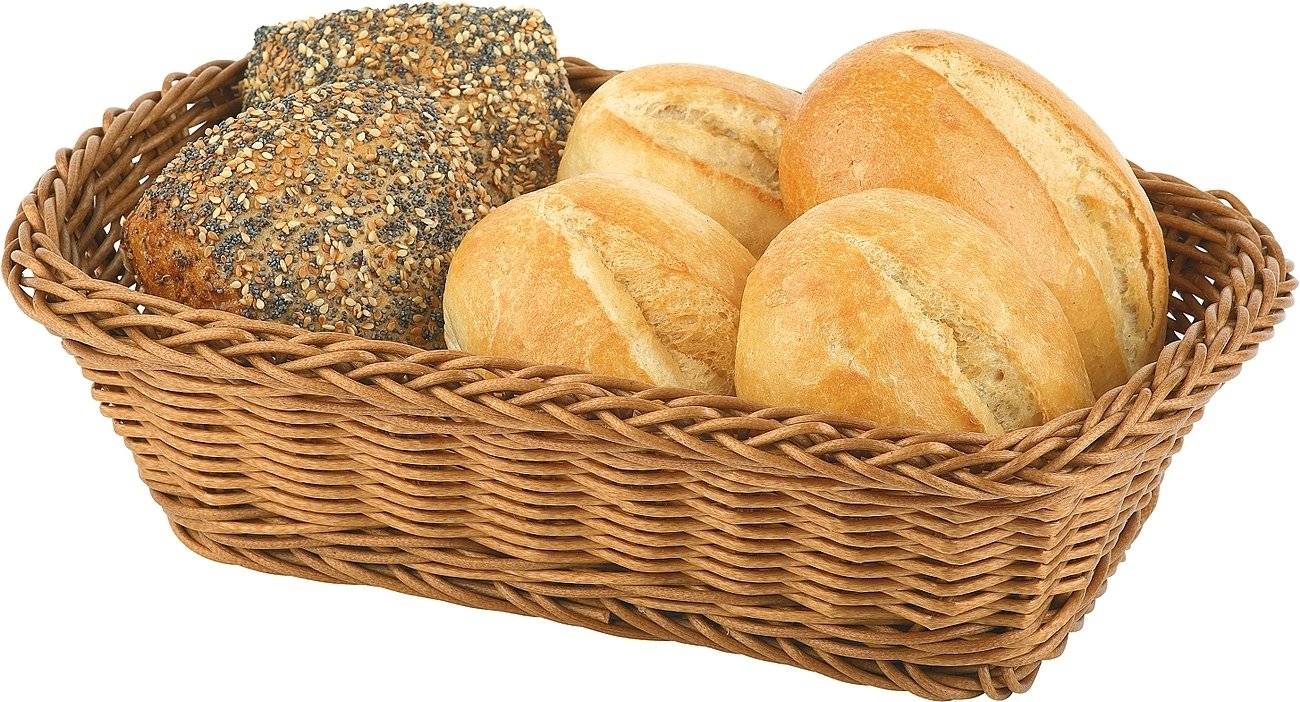 APS Tisch- und Buffetkorb, eckig 31,5 x 22 cm, H 8,5 cm