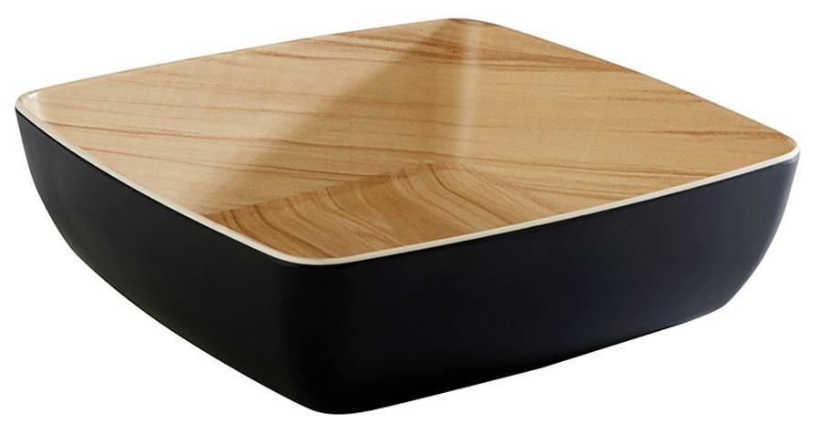 APS FRIDA BLACK Schale Eckig 250x250mm - 2,65 Liter