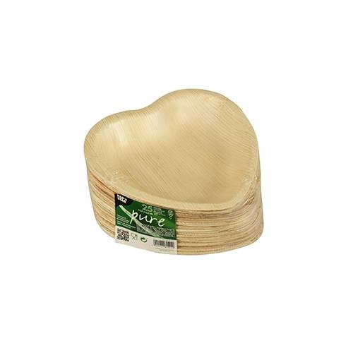 Papstar 85501, Teller, andere, Palmengewächse, Holz, Monochromatisch, 25 Stück(e)