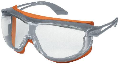 uvex skyguard NT 9175275 Schutzbrille inkl. UV-Schutz Grau, Orange EN 166, EN 170 DIN 166, DIN 170