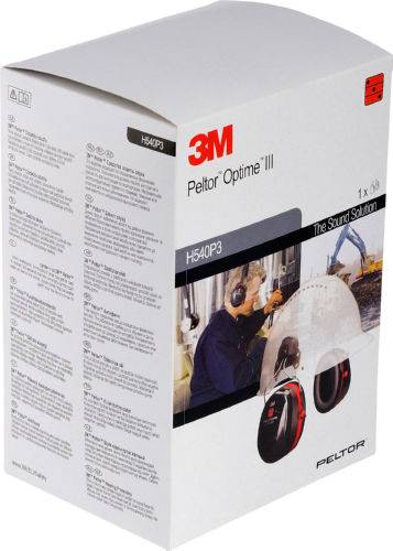 3M Peltor Optime III H540P3E Kapselgehörschutz 33 dB EN 352-1, EN 352-3:2002 1 St.
