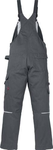Latzhose ICON ONE 113101-941-C54 dunkelgrau, 295 g/m² 65% PES / 35% BW