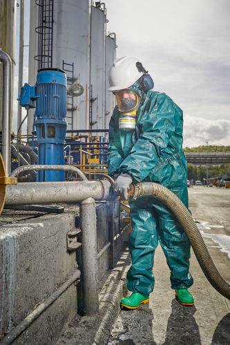 AlphaTec Einwegoverall 4000 T3/4/5 grün Größe 2XL