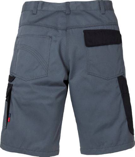 Fristads Shorts Icon Gr.62 295g/m² grau/schwarz 65%Poly/35%BW 100808-896-C62, 1x