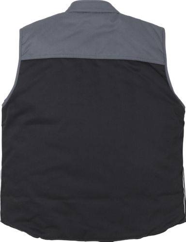 Weste Icon 113161-996 Gr. M schwarz/grau, Luxe-Qualität 65% Poly./35% BW, ca.
