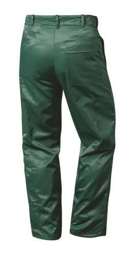 Forstschutz-Bundhose Kiefer, orange/grün, Gr. 60