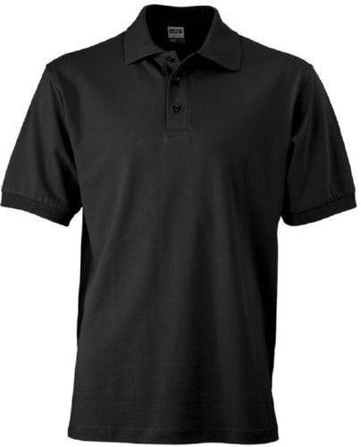 JN070 Poloshirt Classic JN070, black, Gr. M