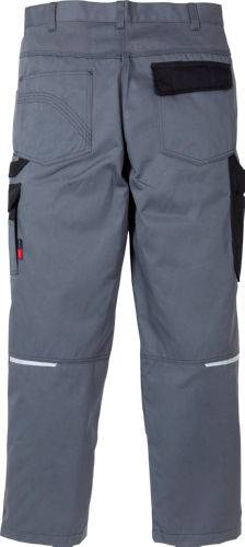 Kansas Icon Bundhose Gr. C62 2-872, Grau/Schwarz, 295 g/m², 65%Poly/35%BW