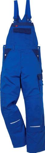 Latzhose Icon 100806-676 Gr. C148 Königsblau/Marine, 295 g/m², 65%Poly/35%BW