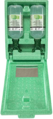 Plum Augensp�lstation DUO in Wandbox (2x1000 ml Augensp�ll�sung DUO)